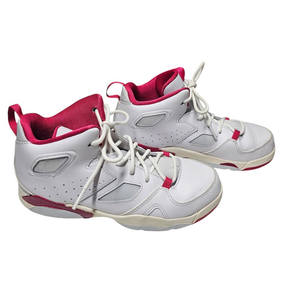 Nike Boys Jordan Flight Club 91 DM1686-102 White Basketball Sneakers 3Y